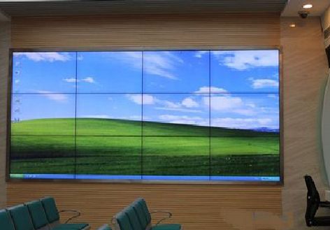 连城液晶拼接屏的另类用法。